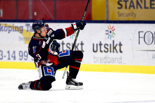 Linköpings Jakub Vrana jublar