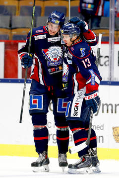 Linköpings Jakub Vrana jublar