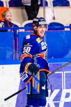 Växjös Sebastian Erixon firar