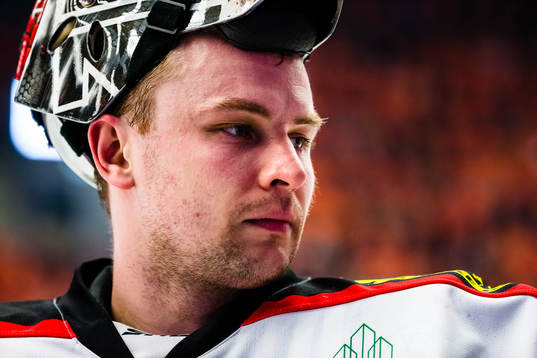Örebros målvakt Julius Hudacek