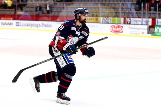 Linköpings Daniel Rahimi strax