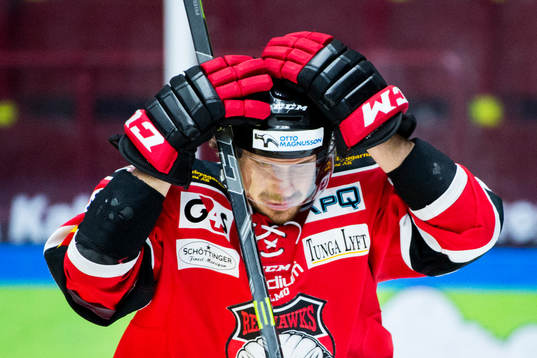 Malmö Redhawks Mattias Persson deppar