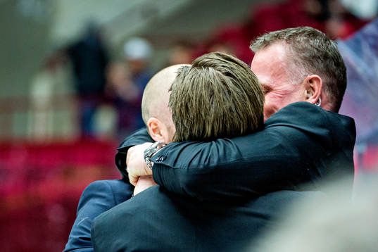 Malmö Redhawks tränare Mats Lusth, assisterande tränare
