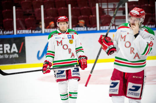 Moras Lukas Bengtsson och Patrik Karlkvist deppar