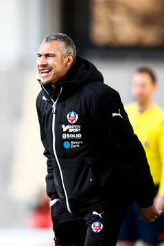 Helsingborgs manager Henrik Larsson