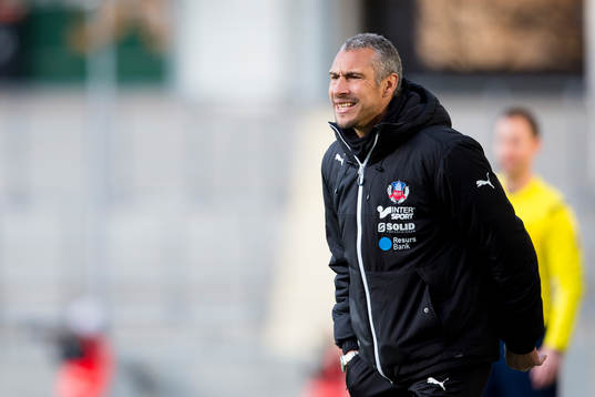 Helsingborgs tränare Henrik Larsson