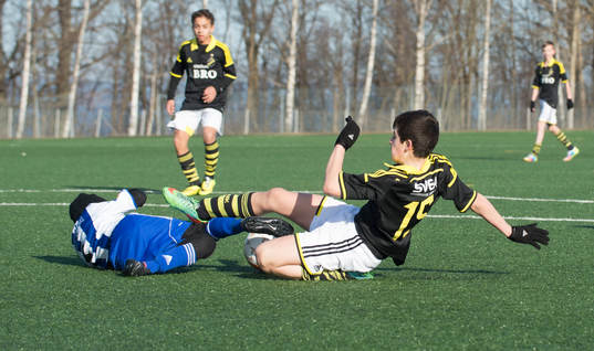 i matchen i Tipselit Cup mellan IFK Göteborg och AIK i
