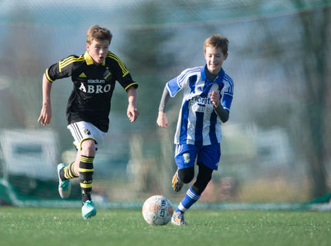 i matchen i Tipselit Cup mellan IFK Göteborg och AIK i