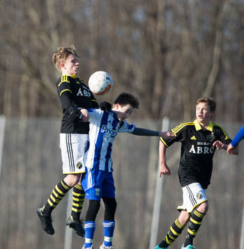 i matchen i Tipselit Cup mellan IFK Göteborg och AIK i