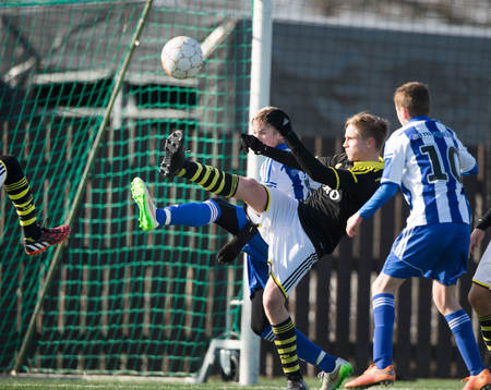 i matchen i Tipselit Cup mellan IFK Göteborg och AIK i