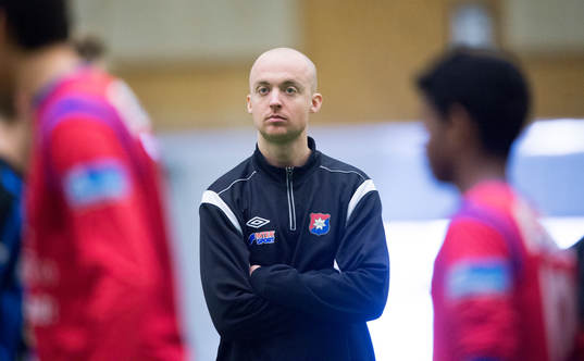 Örgrytes tränare i matchen i Tipselit Cup mellan Örgryte