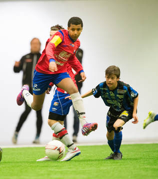 i matchen i Tipselit Cup mellan Örgryte och Sirius i