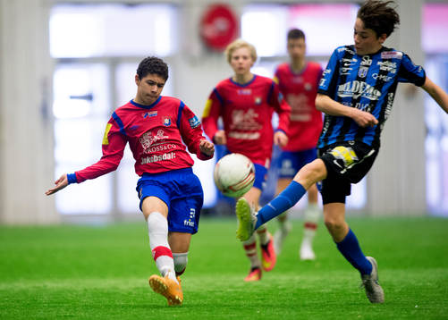 i matchen i Tipselit Cup mellan Örgryte och Sirius i