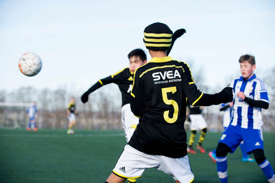 i matchen i Tipselit Cup mellan IFK Göteborg och AIK i