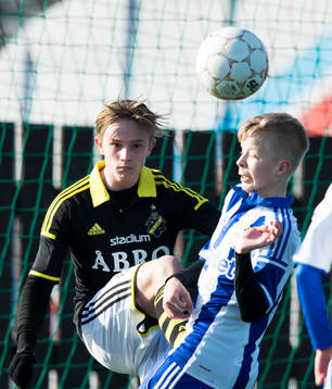 i matchen i Tipselit Cup mellan IFK Göteborg och AIK i