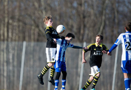 i matchen i Tipselit Cup mellan IFK Göteborg och AIK i