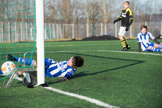 i matchen i Tipselit Cup mellan IFK Göteborg och AIK i