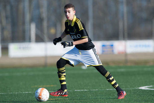 i matchen i Tipselit Cup mellan IFK Göteborg och AIK i
