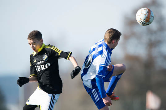 i matchen i Tipselit Cup mellan IFK Göteborg och AIK i