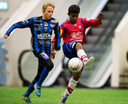 i matchen i Tipselit Cup mellan Örgryte och Sirius i