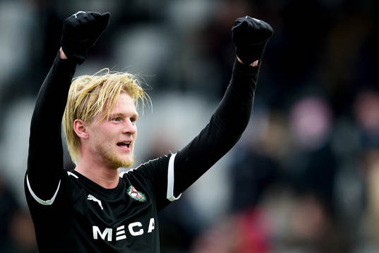Örebros Karl Holmberg jublar