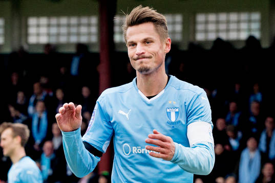 Malmö FFs Markus Rosenberg deppar