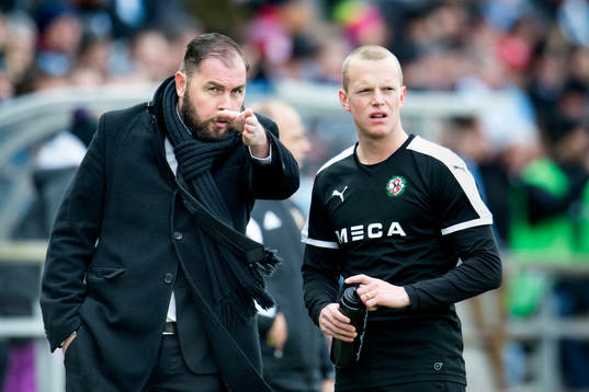 Örebros tränare Alexander Axén och Daniel Gustavsson