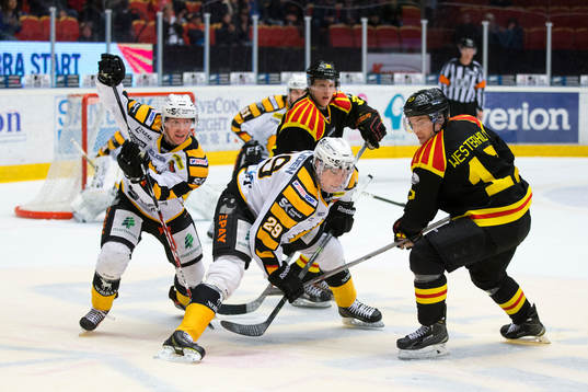Skellefteå Oskar Sundqvist och Brynäs Pathrik Westerholm