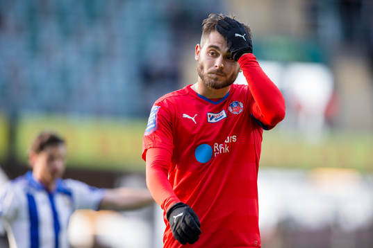 Helsingborgs Astrit Ajdarevic deppig