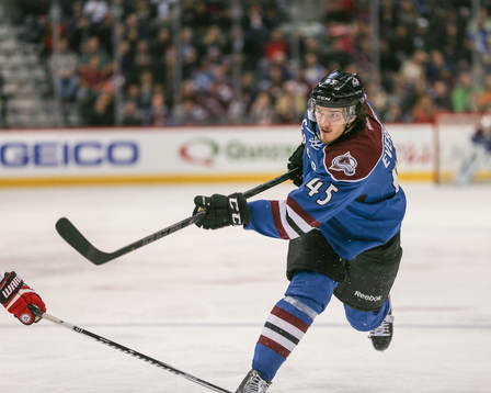 March 12, 2015 Colorado Avalanche right wing Dennis