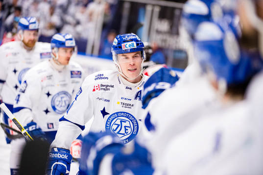 Leksands Tomi Sallinen jublar