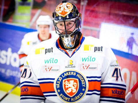Växjös målvakt Cristopher Nihlstorp