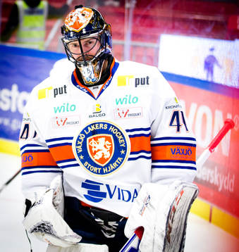 Växjös målvakt Cristopher Nihlstorp