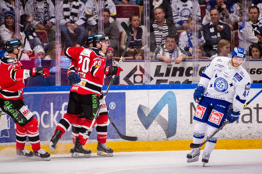 Malmö Redhawks Henrik Hetta jublar