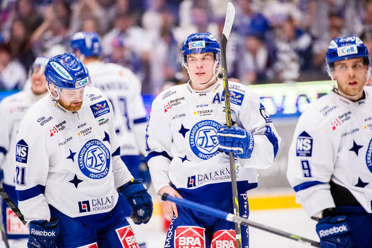 Leksands Mattias Ritola , Tomi Sallinen och Patrick Cehlin
