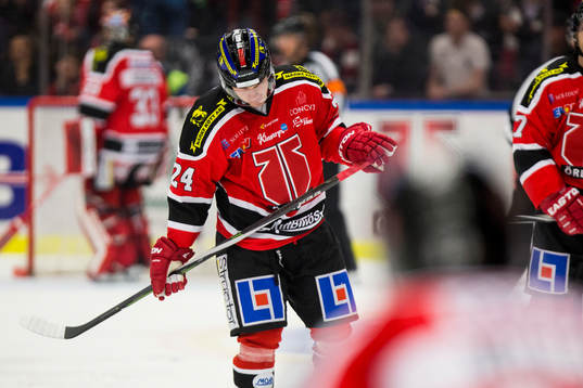 Örebros Petr Zamorsky deppar