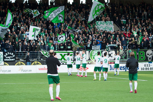 Hammarbys tackar tillresta supportrar