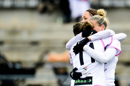 Rosengårds Anja Mittag, Therese Sjögran jublar med Marta