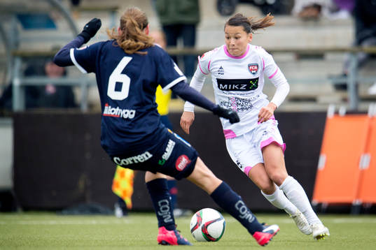 Rosengårds Alexandra Riley utmanar Linköpings Mariann