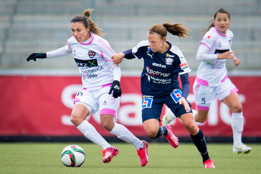 Rosengårds Marta Viera Da Silva och Linköpings Jessica