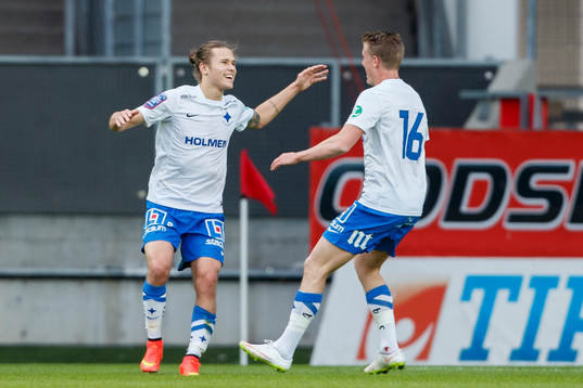 Norrköpings Arnor Traustason och Norrköpings Joel