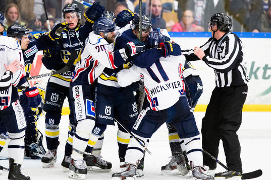 s Patrik Carlsson, Anton Bengtsson och Mattias Karlsson är