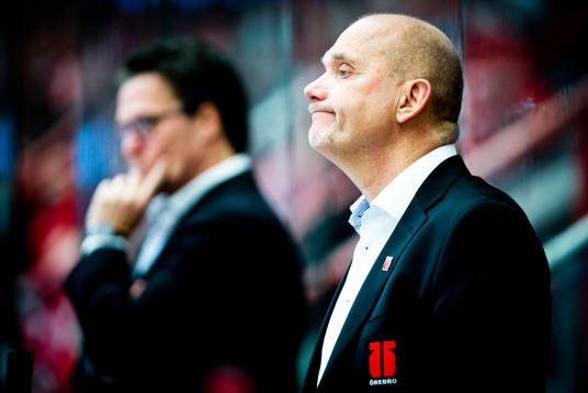 Örebros tränare Kent Johansson deppar