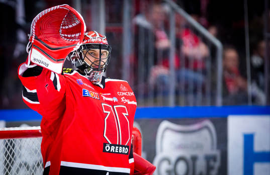 Örebros målvakt Julius Hudacek