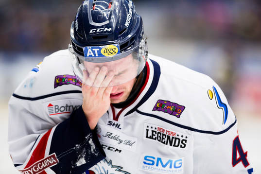Linköpings Broc Little ser deppig ut