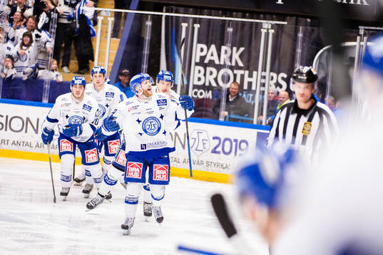 Leksands Mattias Guter jublar