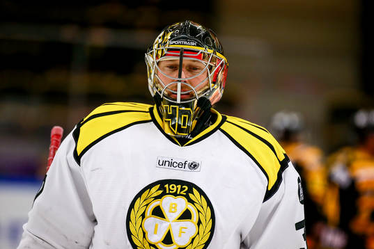 Brynäs målvakt Johan Holmqvist