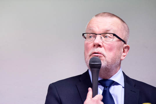 Förbundskapten Leif Boork