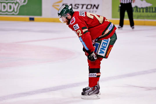 Frölundas Robin Figren deppar