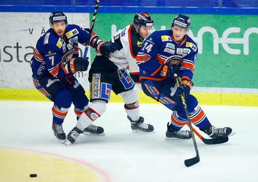 Växjös Jeff Tambellini och Jani Lajunen